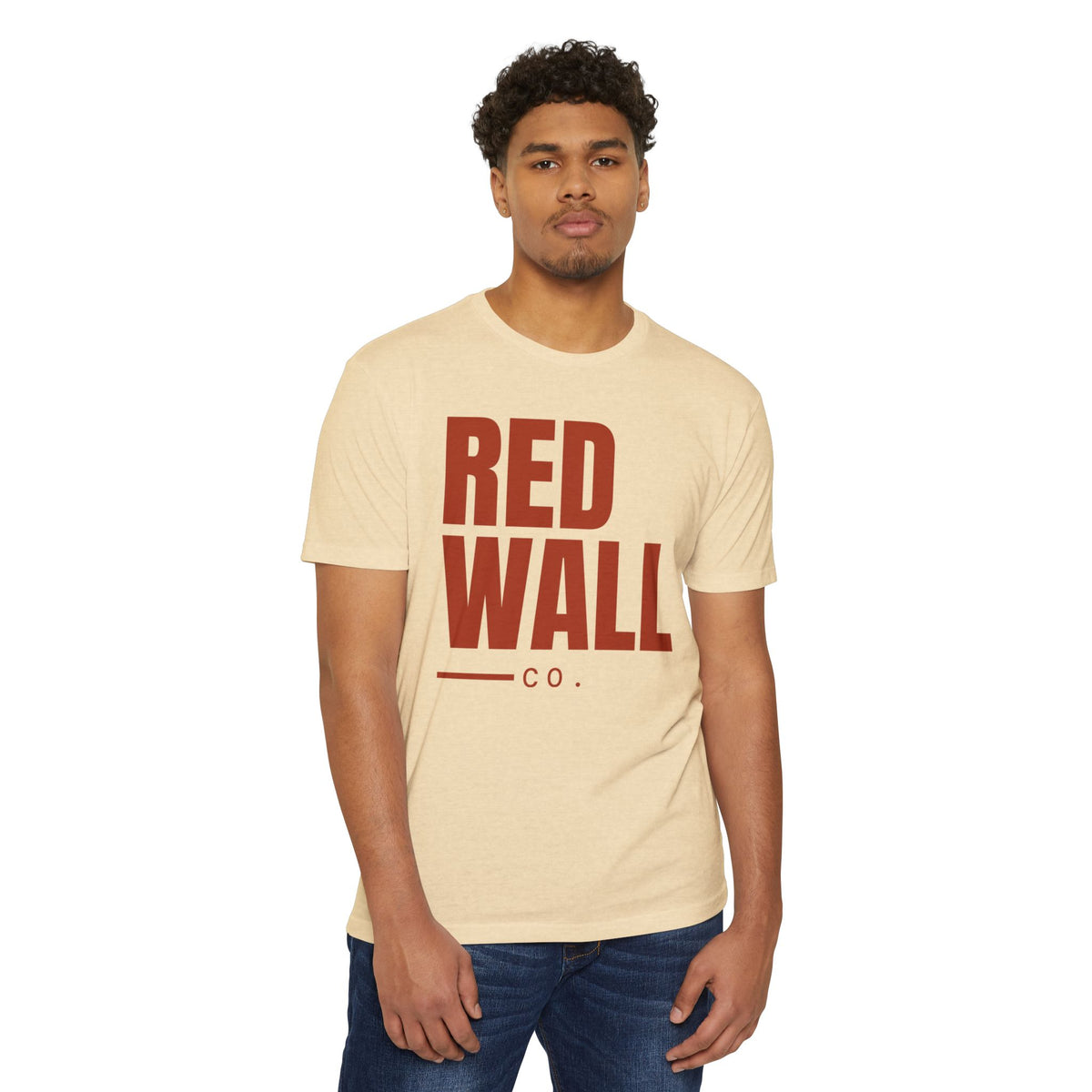 The Wall Tee — Chalk